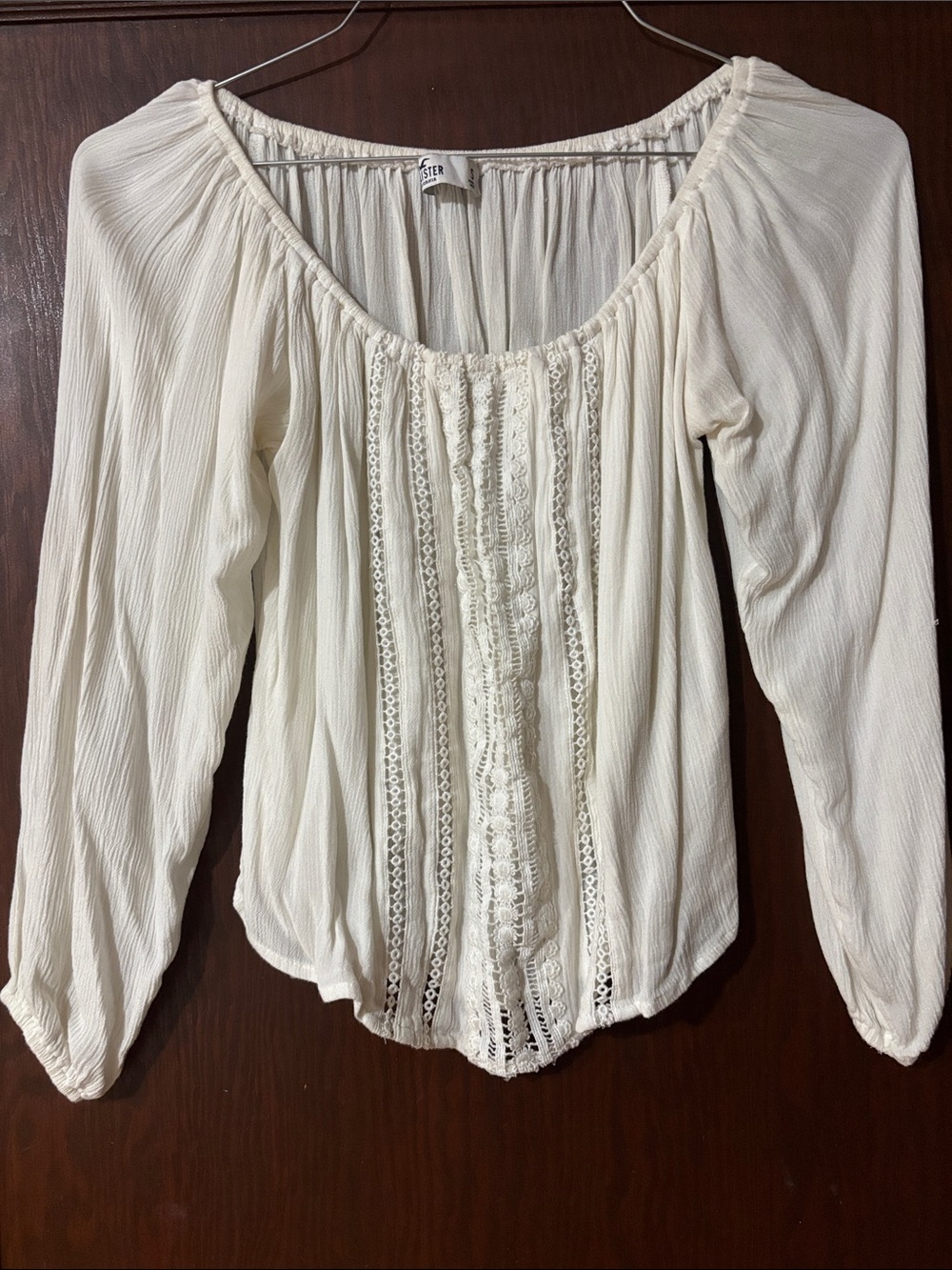 Hollister Blouse - Cream/Ivory